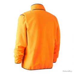 Veste De Chasse Polaire Gamekeeper Réversible Orange Deerhunter -Triumph Boutique 00004 Veste de chasse polaire Gamekeeper reversible orange Deerhunter S