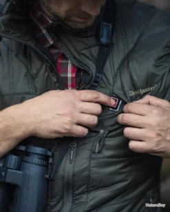 Deerhunter Gilet Chauffant Matelassé Heat Couleur Olive. -Triumph Boutique 00005 Gilet chauffant matelasse Heat Couleur Olive Taille S