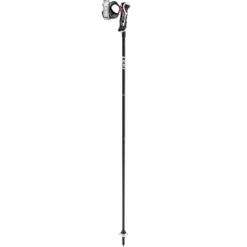 BATONS DE SKI ALPIN LEKI CARBON 14 3D NOIR/ROUGE