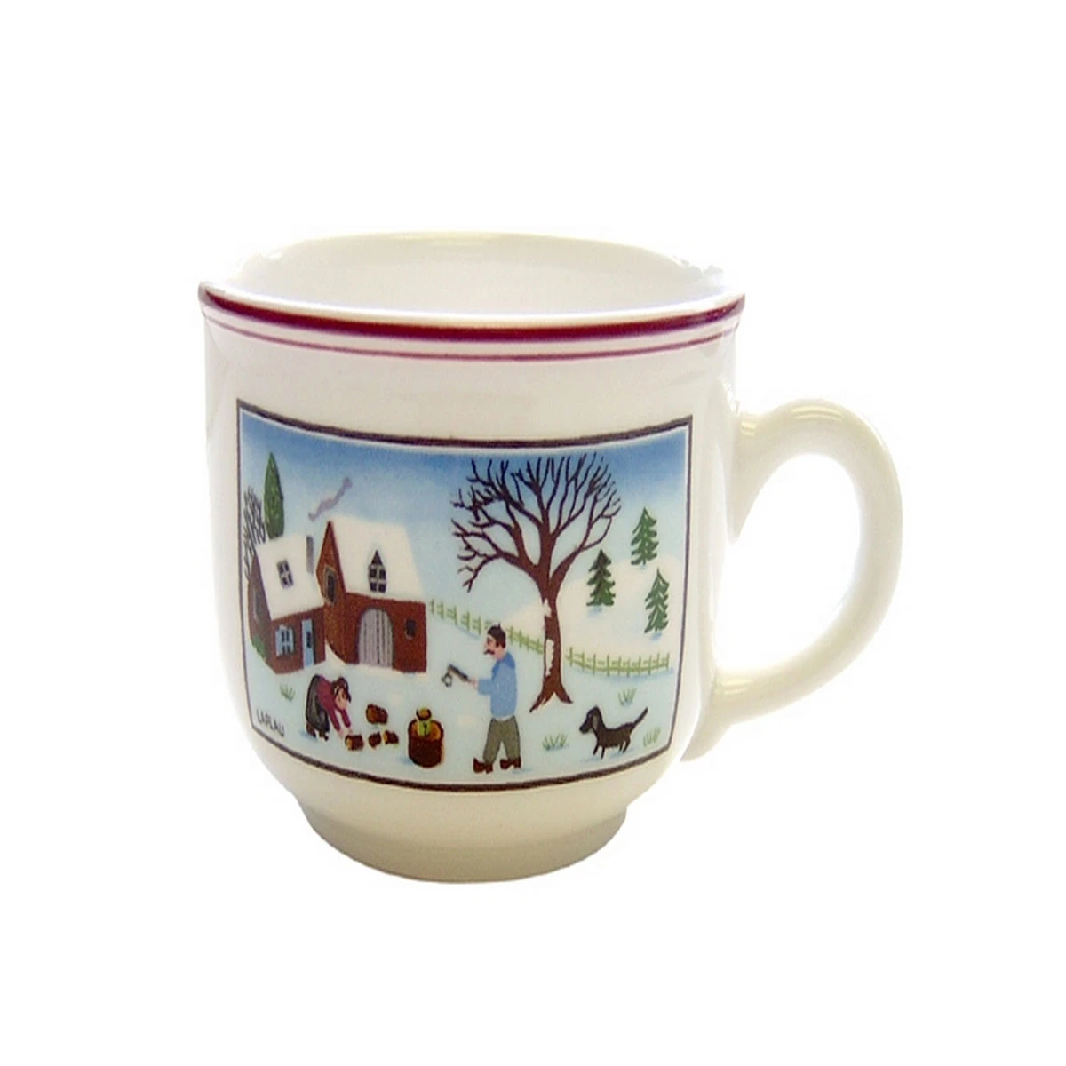 Villeroy And Boch Naif Christmas Tea Cup, Single 1 Villeroy And Boch Naif Christmas Tea Cup, Single