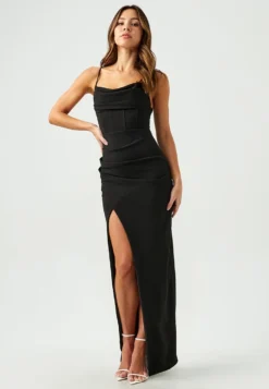 Henrietta X Kristina - Robe De Cocktail - Black