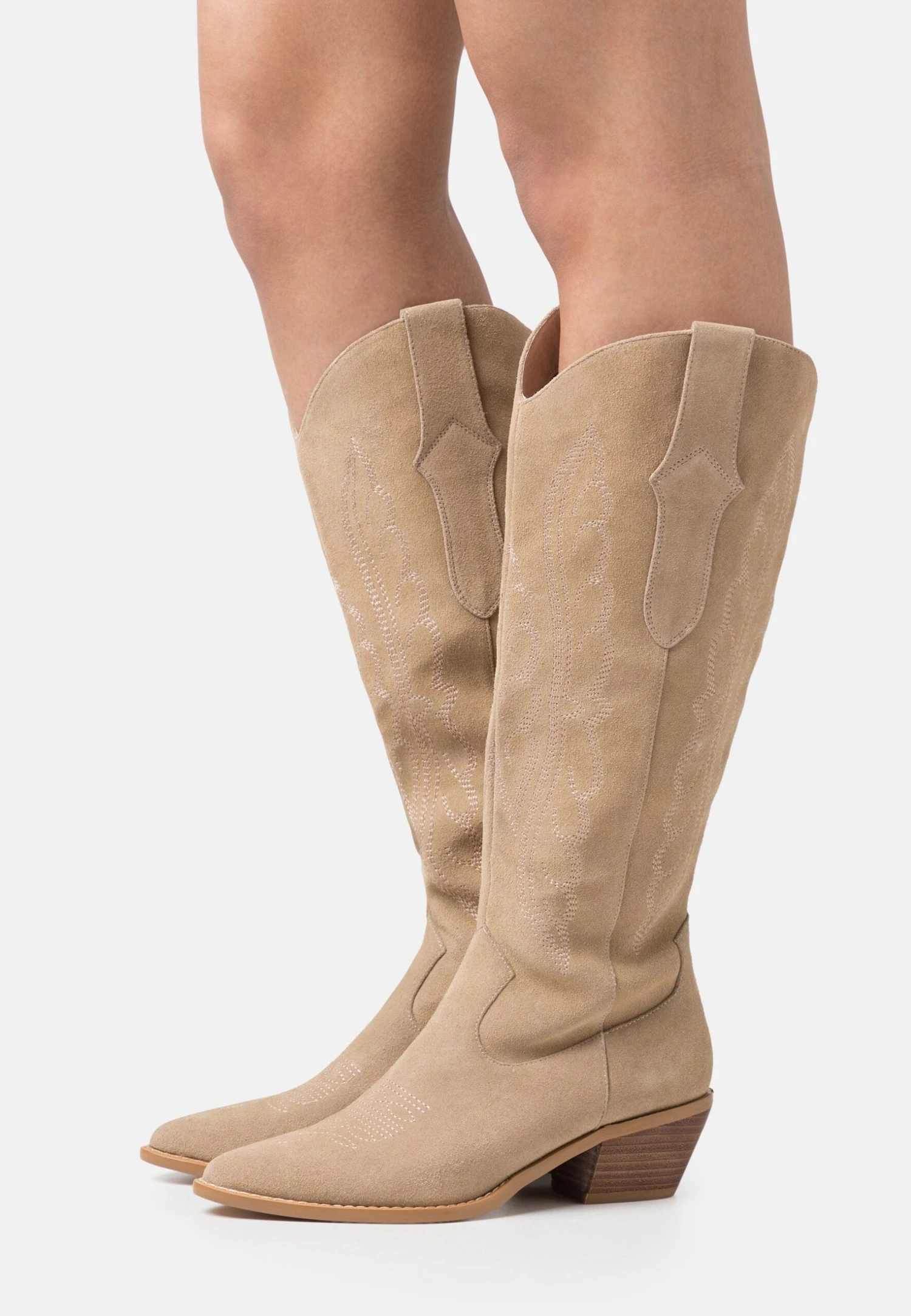 Anna Field Leather - Santiags - Beige 1 Anna Field Leather - Santiags - Beige