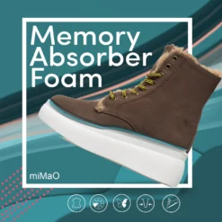 NEIGE- Bottes à Plateforme Hydrofuge En Cuir MOUTARDE – Memory Absorber FOAM -Triumph Boutique 19828 f86d2542 d691 454d ab2a bce0ce134be9