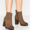 Anna Field Boots À Talons - Cognac