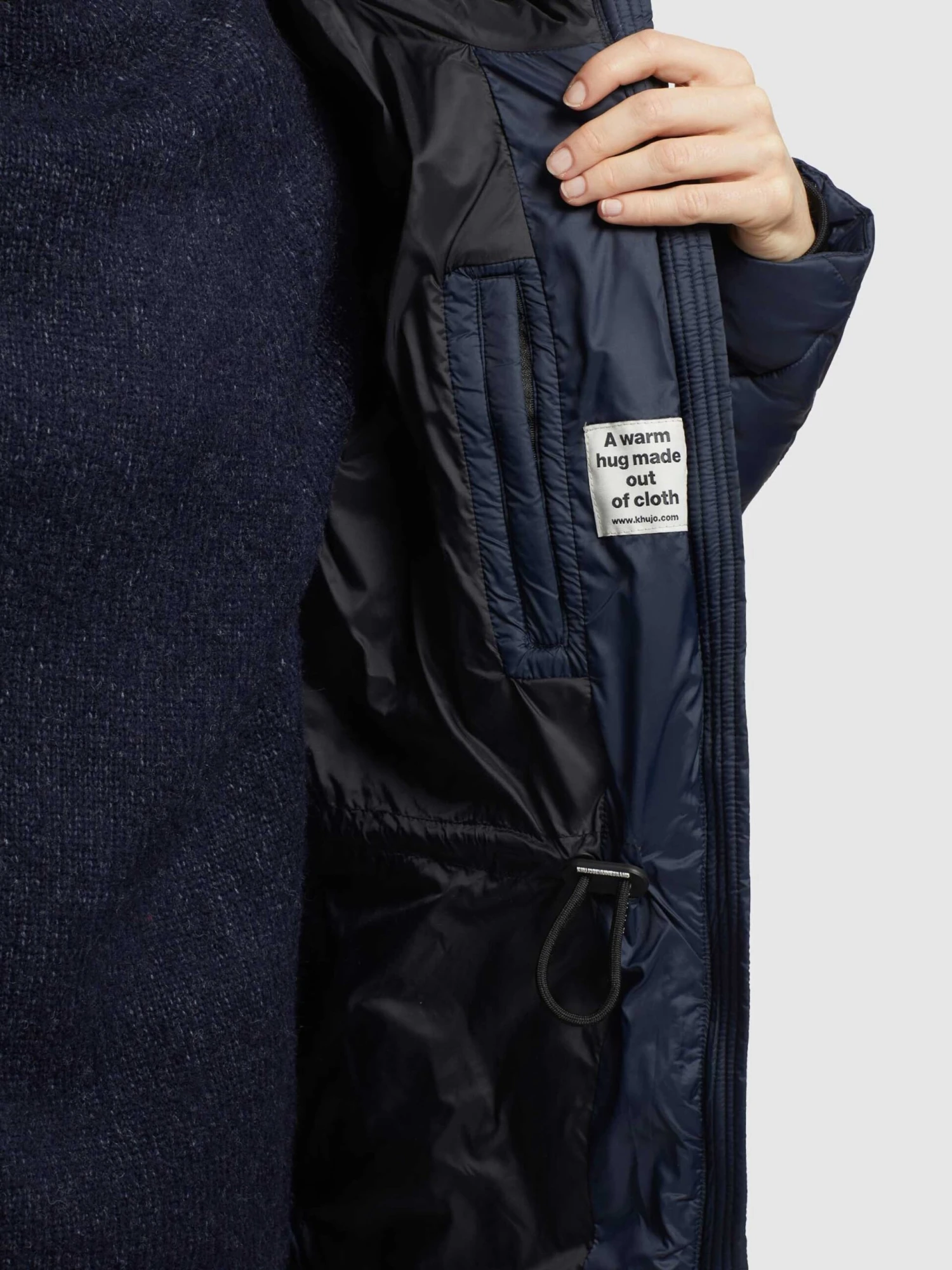 Khujo Manteaux Dhiver Manteau D’hiver LENNJA Femme Marine 8 Khujo Manteaux Dhiver Manteau D’hiver LENNJA Femme Marine – Image 8