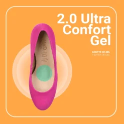 URBAN ROND SPLASH - Chaussures à Talon Bas DORÉ En Cuir Métallisé -Triumph Boutique 23013 17 18 FR b0a536df f33a 4b20 853c 9e71ddc05e5d