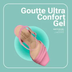 CANNES – Sandales De Soirée à Talon Fin NOIR -Triumph Boutique 23091 FR