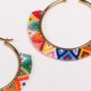 Boucles D'oreilles Colorées EARRINGS AZTECA