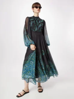 WAREHOUSE Robes Longues Robe Femme Bleu / Bleu Nuit -Triumph Boutique 2ecda62635c1afa2737ea0f41e566f6a scaled