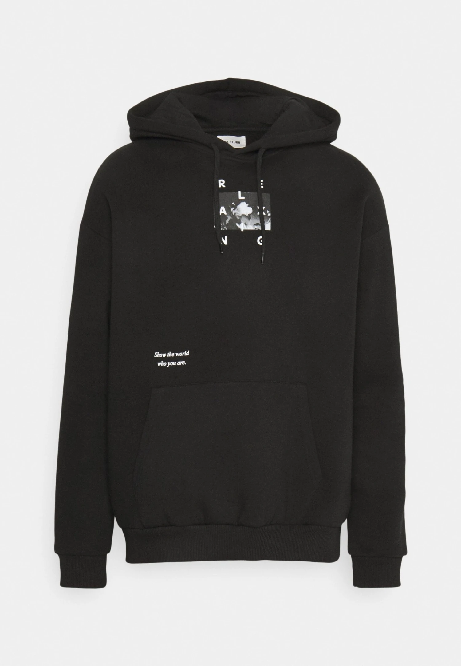 YOURTURN Yt-Zi-0122-0413Relaxed Hoodie / 802 - Black - Sweat À Capuche - 802 - Black 5 YOURTURN Yt-Zi-0122-0413Relaxed Hoodie / 802 - Black - Sweat À Capuche - 802 - Black – Image 5