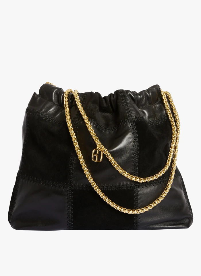 CLAUDIE PIERLOT APOCHON - Sac Porté épaule En Cuir | Noir 1 CLAUDIE PIERLOT APOCHON - Sac Porté épaule En Cuir | Noir