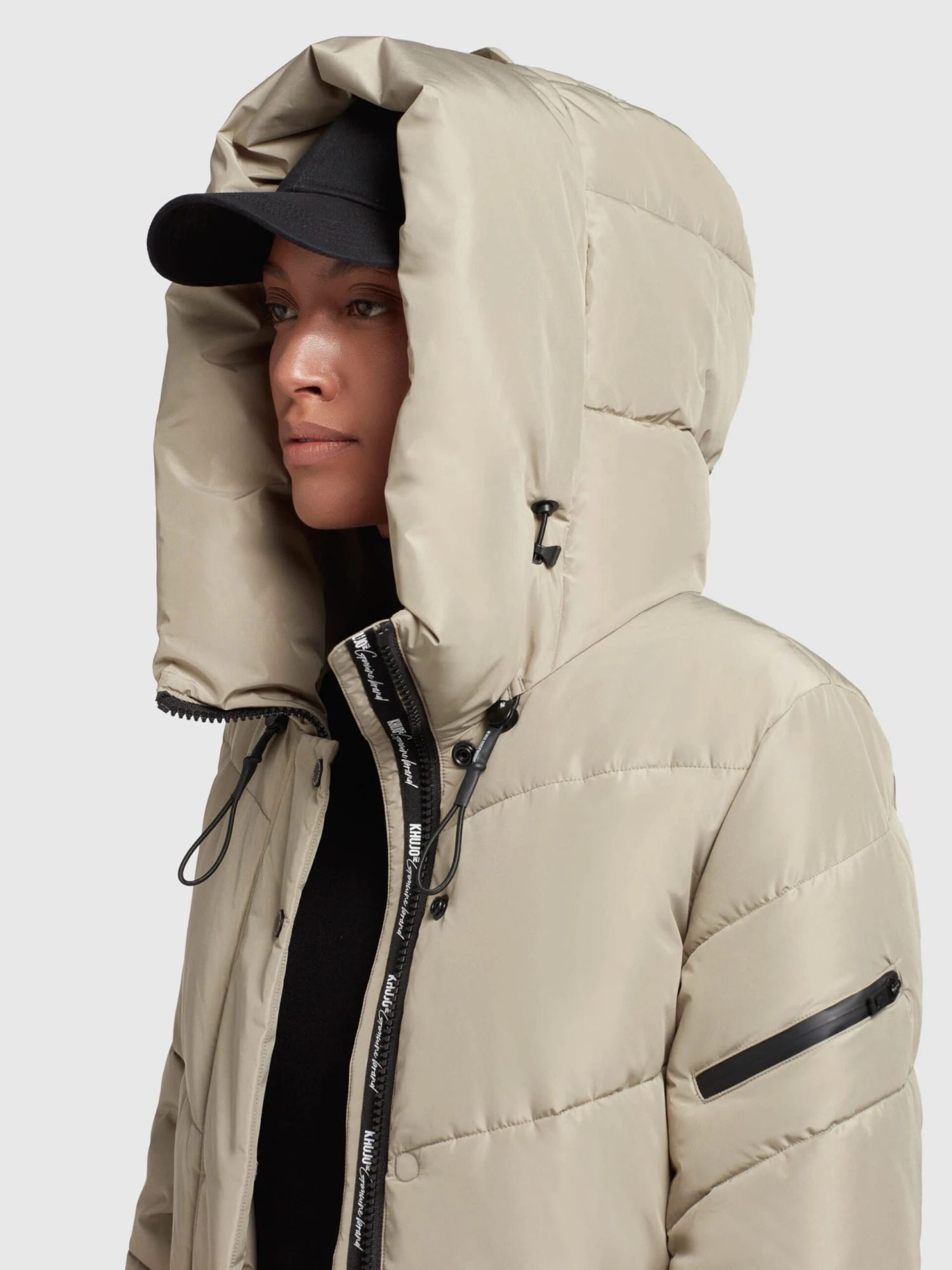 Khujo Vestes Dhiver Veste D’hiver Jordis 4 Femme Vert Pastel 7 Khujo Vestes Dhiver Veste D’hiver Jordis 4 Femme Vert Pastel – Image 7