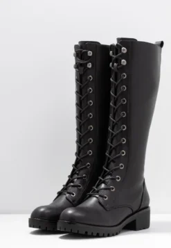 Anna Field Bottes À Lacets - Black -Triumph Boutique 4b8f19ff97bb47a7ba46d8accfc85caf
