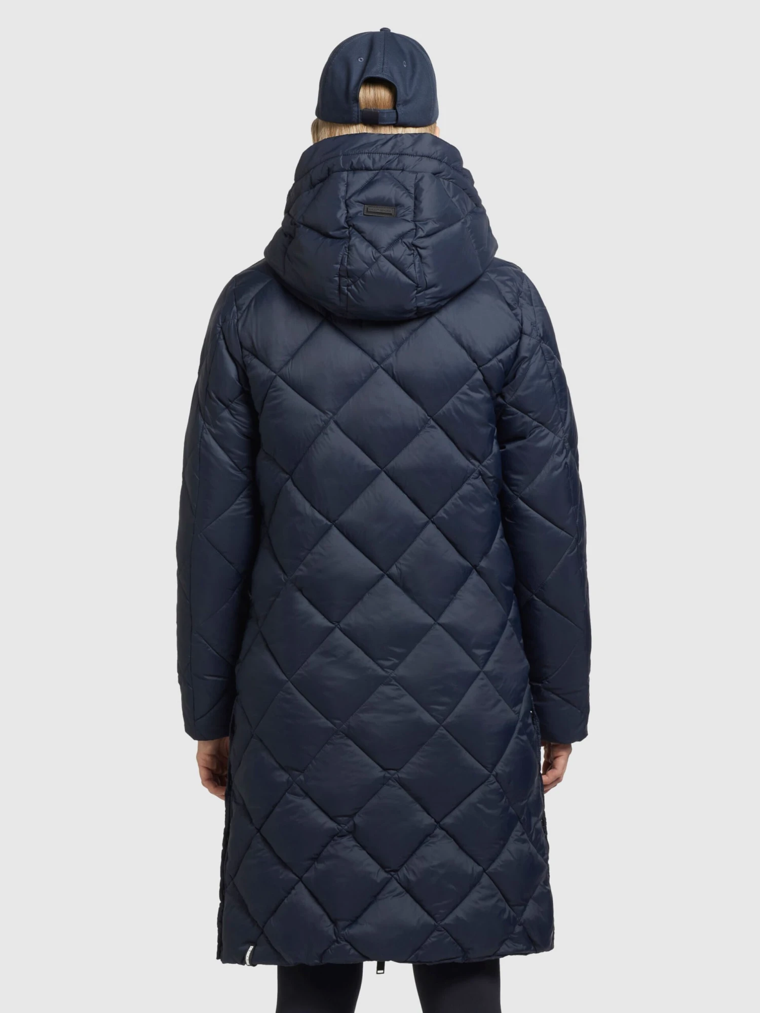 Khujo Manteaux Dhiver Manteau D’hiver LENNJA Femme Marine 4 Khujo Manteaux Dhiver Manteau D’hiver LENNJA Femme Marine – Image 4