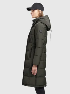 Khujo Manteaux Dhiver Manteau D’hiver Cliv Femme Vert Foncé -Triumph Boutique 50d51d9555985318d60bac5a1eee6cdc scaled