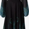 WAREHOUSE Robes Longues Robe Femme Bleu / Bleu Nuit