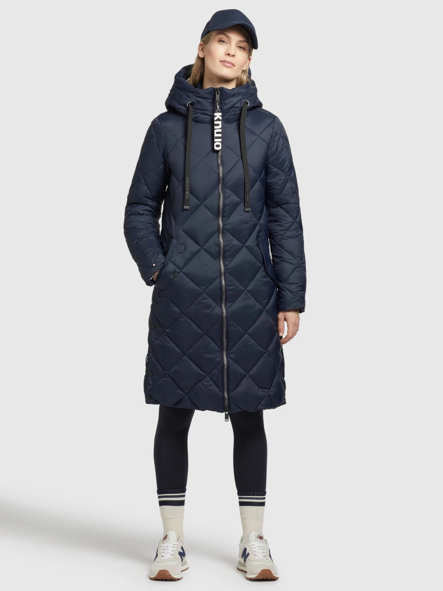 Khujo Manteaux Dhiver Manteau D’hiver LENNJA Femme Marine 3 Khujo Manteaux Dhiver Manteau D’hiver LENNJA Femme Marine – Image 3