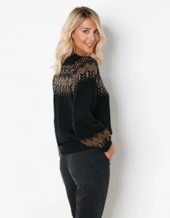 Pull Jacquard Cuivré -Triumph Boutique 617416 C01 zoomx vue6