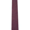 Hackett London Neat Patten - Cravate - Wine Purple