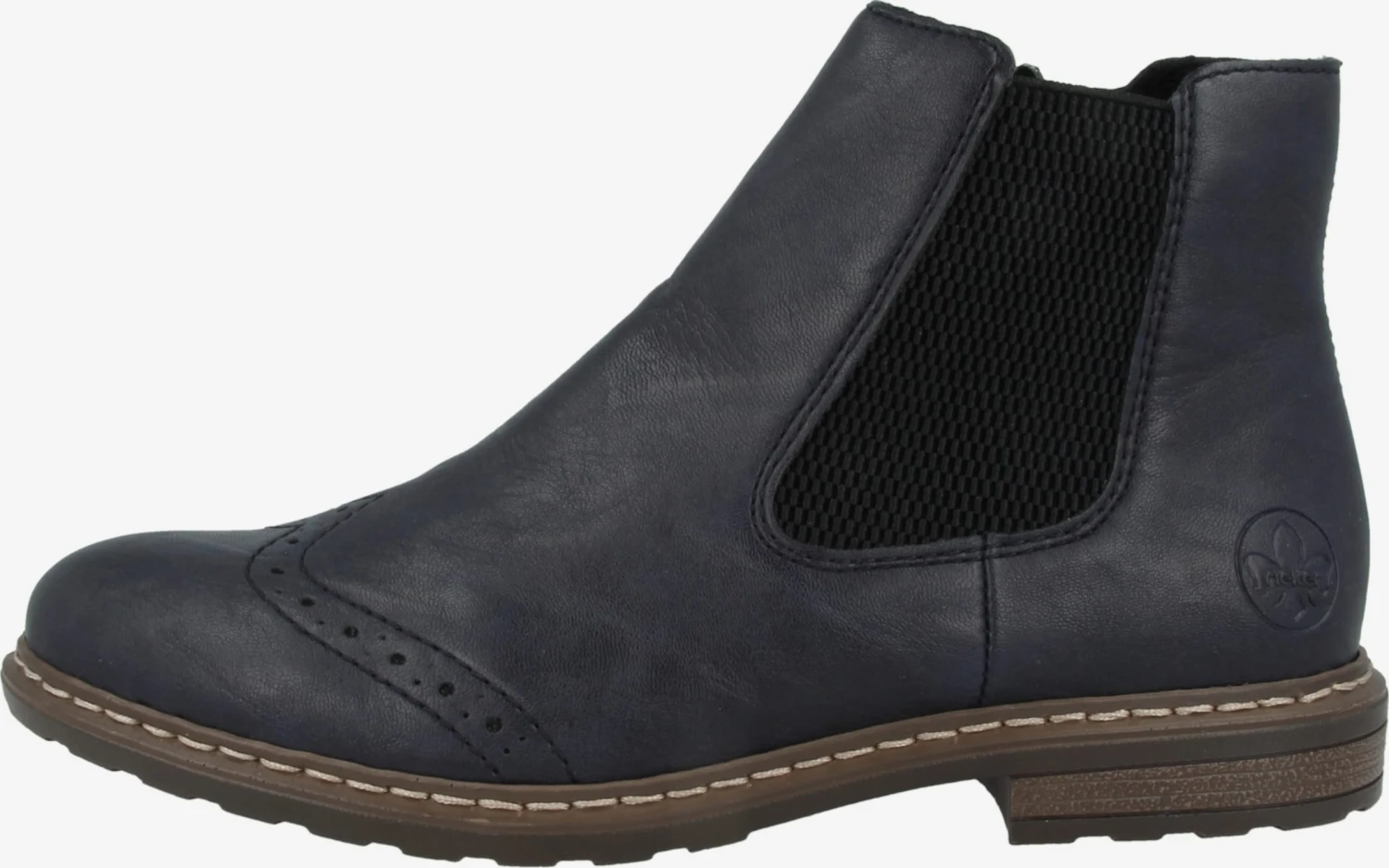 Rieker Bottines Chelsea Boots Femme Bleu Marine 2 Rieker Bottines Chelsea Boots Femme Bleu Marine – Image 2