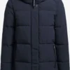 Khujo Manteaux Courts Manteau D’hiver Wente Femme Bleu Foncé