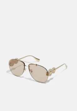 Versace Lunettes De Soleil - Gold-Coloured