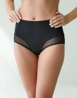 Culotte Microfibre Taille Haute – Lot De 2