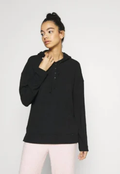 CALVIN KLEIN UNDERWEAR Ease Hoodie - Haut De Pyjama - Black