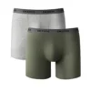 Boxer Long Coupe Short - Lot De 2