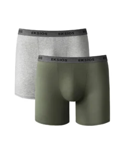 Boxer Long Coupe Short - Lot De 2