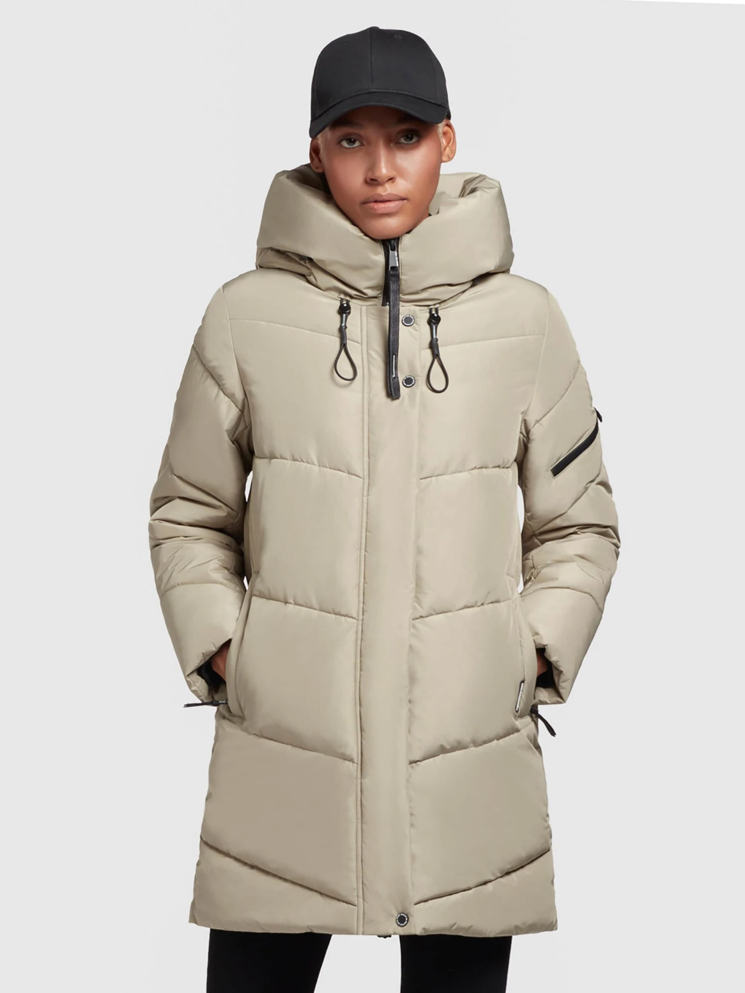 Khujo Vestes Dhiver Veste D’hiver Jordis 4 Femme Vert Pastel 2 Khujo Vestes Dhiver Veste D’hiver Jordis 4 Femme Vert Pastel – Image 2