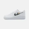 Nike Sportswear Air Force 1 Unisex - Baskets Basses - White/Ash/Black/Light Silver/Bright Mandarin