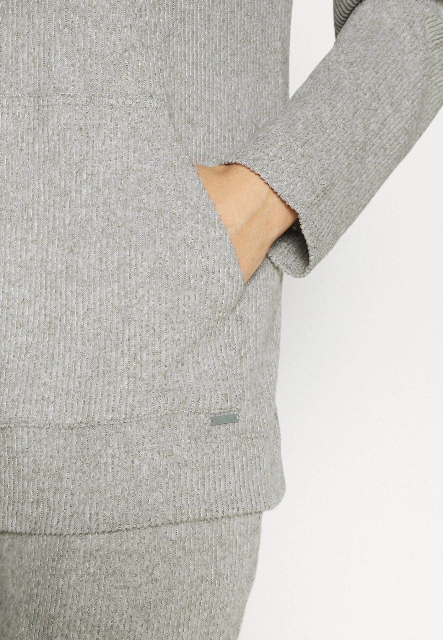 CALVIN KLEIN UNDERWEAR Ease Hoodie - Haut De Pyjama - Grey Heather 7 CALVIN KLEIN UNDERWEAR Ease Hoodie - Haut De Pyjama - Grey Heather – Image 7