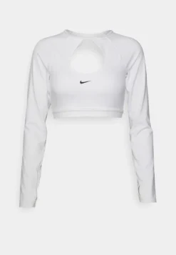 Nike Performance Bra Crop - T-Shirt À Manches Longues - White/Black 10 Nike Performance Bra Crop - T-Shirt À Manches Longues - White/Black -Triumph Boutique 9b01c8f927554c288b966f250c8bebc9 scaled