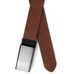 BSWK Ceinture En Cuir Brun Foncé Avec Boucle Pleine à Verrouillage Automatique 11 BSWK Ceinture En Cuir Brun Foncé Avec Boucle Pleine à Verrouillage Automatique -Triumph Boutique Bosswik 5 3 copy 8