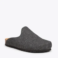 SWEET HOME MAN - Pantoufles Pour Hommes GRIS FONCÉ -Triumph Boutique DSC 1623 1593917c fe04 48f4 9c53 ea389542d761