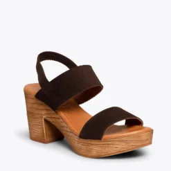 PLATEFORME - Sandale Avec Plateforme CAFÉ Et Brides -Triumph Boutique DSC 4577 182ce788 2a3e 4131 80b6 804f063a90eb