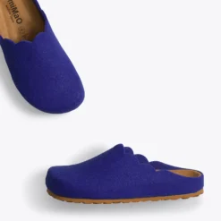 SWEET HOME - Pantoufles BLEU ROI Pour Femme -Triumph Boutique DSC 6145 a63598eb 33fa 436b 8d04 78733bfa0bf0