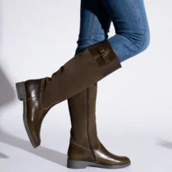 AMAZONE - Bottes Hautes MARRON Style équestre -Triumph Boutique MARRON fd2e068b 993b 4476 8de5 8087bda10faf