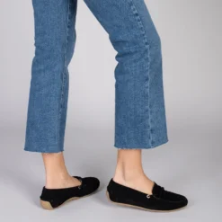 BOUCLE – Mocassins Pour Femme à Semelle Amovible NOIR -Triumph Boutique NEGRO cc69129c 989a 423d 92dd 8932970b5a4d