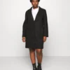 Vero Moda Curve Vmcpop Coat - Manteau Classique - Black