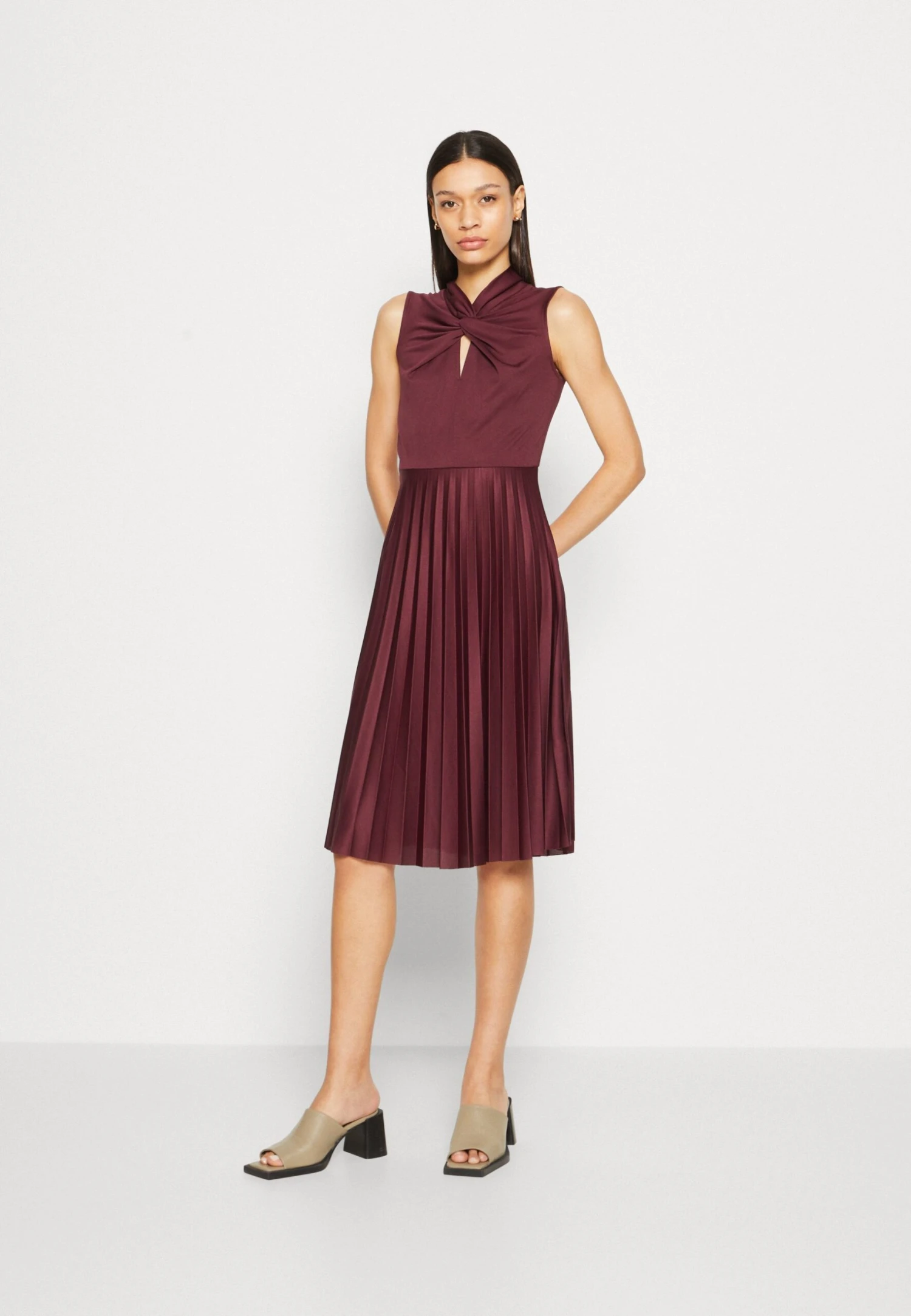 Anna Field Robe En Jersey - Bordeaux 1 Anna Field Robe En Jersey - Bordeaux