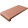 Appui De Fenêtre Occitan Terreal AP11 En Terre Cuite Lisse - Rouge - 350 MM X 200 MM X 45 MM