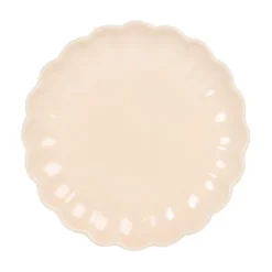 Assiette à Dessert En Grès Rose