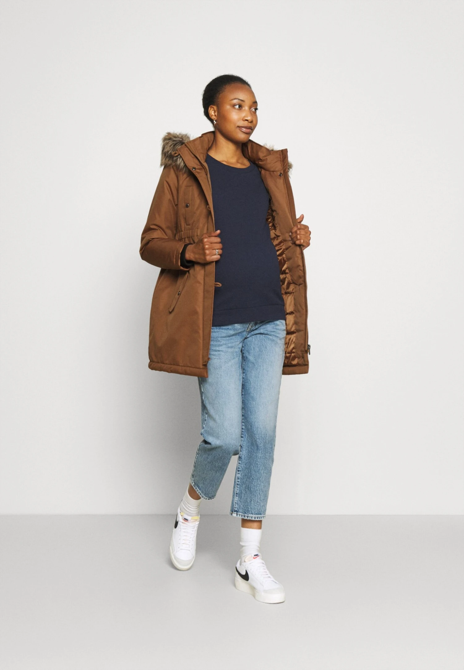 ONLY MATERNITY Olmiris Winter - Manteau D'Hiver - Toasted Coconut 2 ONLY MATERNITY Olmiris Winter - Manteau D'Hiver - Toasted Coconut – Image 2