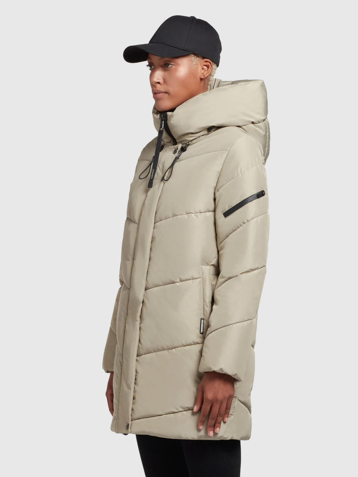 Khujo Vestes Dhiver Veste D’hiver Jordis 4 Femme Vert Pastel 5 Khujo Vestes Dhiver Veste D’hiver Jordis 4 Femme Vert Pastel – Image 5