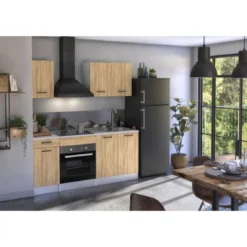 Bas 40 Cm 1 Porte 1 Tiroir MALICE Chêne Nebraska -Triumph Boutique bas 40 cm 1 porte 1 tiroir malice 576919 chene nebraska 10143008 26095848 1140x1140