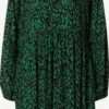 Kaffe Robes Fluides Robe-chemise Mira Femme Vert