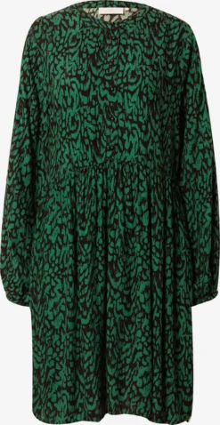 Kaffe Robes Fluides Robe-chemise Mira Femme Vert