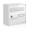 Castorama Boîte Aux Lettres 1 Porte Decayeux Urbanis Blanc
